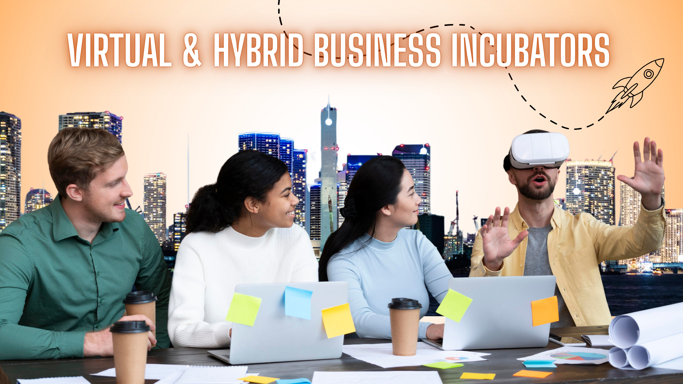 Virtual & hybrid Business incubators